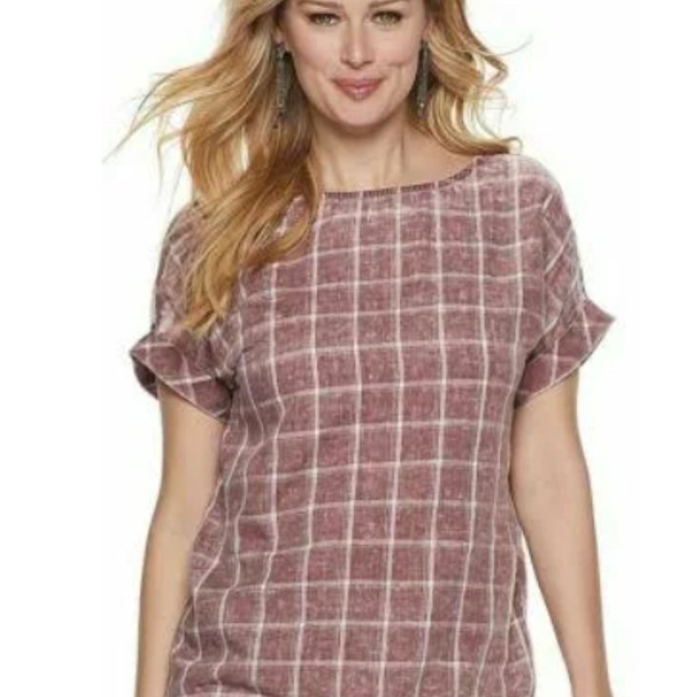 Rock & Republic Ladder Back Top - Size XXL